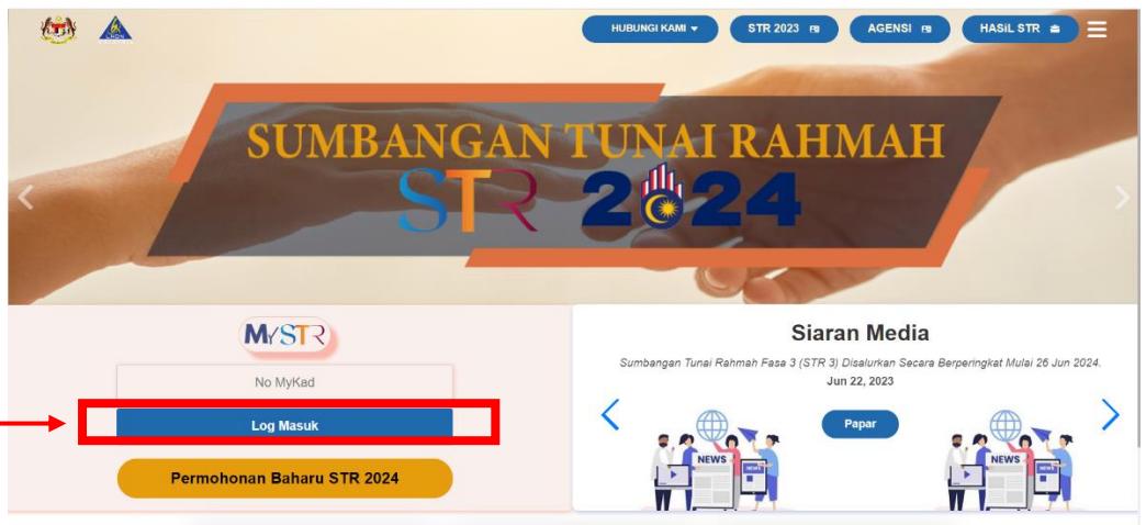Log Masuk MySTR